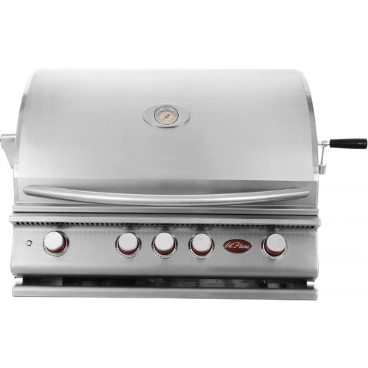 Cal Flame P Series 4-Burner Built-In Gas Grill, 32-Inch