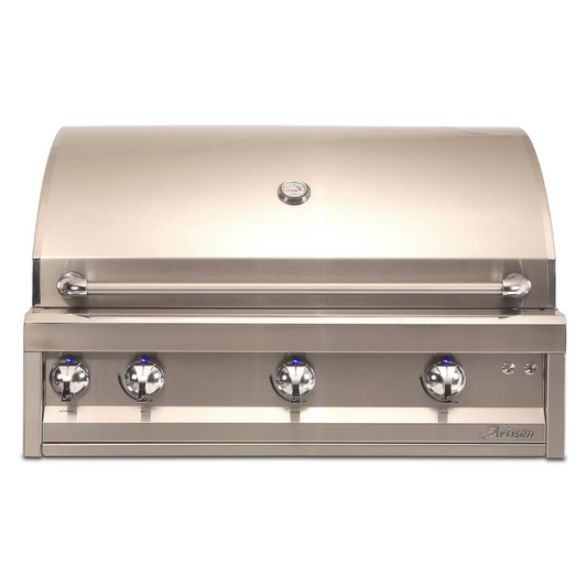 Artisan 36-Inch 3-Burner Built-In Professional Gas Grill With Rotisserie & Light (ARTP-36-NG/LP)