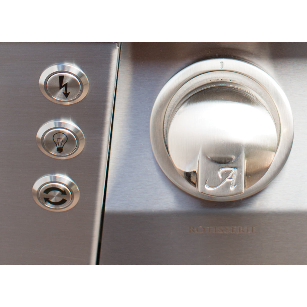 Alfresco ALXE 56-Inch Built-In Gas All Grill with Sear Zone Burner & Rotisserie - ALXE-56BFG-NG/LP
