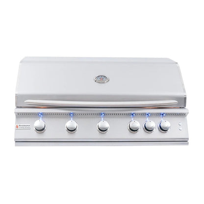 RCS Premier Series 40" Built-In Gas Grill with Rear Infrared Burner
